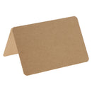 Pack of 50 Blank Message Memo Note Cards Students Study Cards Gift Card Craft