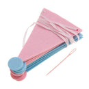 Triangle Hat Style Pennant Banner Fabric Kids Birthday Party Hanging Decor