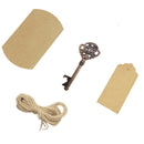 50 Sets Vintage Key Bottle Opener Pillow Box Gift Tag Wedding Favor Souvenir