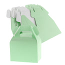 8pcs Paper Candy Cake Cookies Handle Gift Boxes Wedding Favor Green