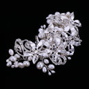 Elegant Wedding Bridal Side Pears Hair Clips Crystal Hair Pins Hair Jewelry