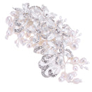 Elegant Wedding Bridal Side Pears Hair Clips Crystal Hair Pins Hair Jewelry