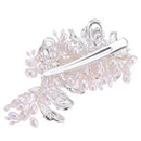 Elegant Wedding Bridal Side Pears Hair Clips Crystal Hair Pins Hair Jewelry