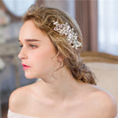 Elegant Wedding Bridal Side Pears Hair Clips Crystal Hair Pins Hair Jewelry