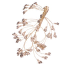 Golden Bridal Side Hair Clips Rhinestone Hair Pins Wedding Hair Jewelry Gift