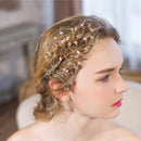 Golden Bridal Side Hair Clips Rhinestone Hair Pins Wedding Hair Jewelry Gift