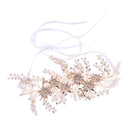 Rhinestone Pearl Headband Wedding Bridal Tiara Hair Band Head Piece Gift