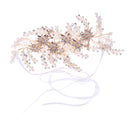 Rhinestone Pearl Headband Wedding Bridal Tiara Hair Band Head Piece Gift