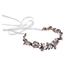 Vintage Rhinestone Pearl Headband Wedding Bridal Tiara Hair Band Head Piece Gift