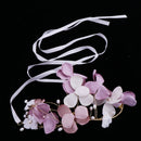 Fashion Pearl Floral Headband Wedding Bridal Vine Tiara Hair Band Head Piece Gift