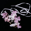 Fashion Pearl Floral Headband Wedding Bridal Vine Tiara Hair Band Head Piece Gift