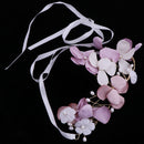 Fashion Pearl Floral Headband Wedding Bridal Vine Tiara Hair Band Head Piece Gift