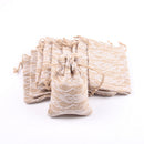 Jute Drawstring Burlap Gift Bags Pouches for Wedding Party Favor