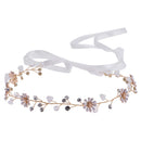Elegent Rhinestone Flower Headband Wedding Bridal Tiara Hair Band Head Piece Gift