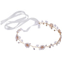 Elegent Rhinestone Flower Headband Wedding Bridal Tiara Hair Band Head Piece Gift