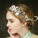 Elegant Pearls Beads Bridal Bridesmaid Headband Wedding Party Jewelry Gift