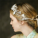 Elegant Pearls Beads Bridal Bridesmaid Headband Wedding Party Jewelry Gift