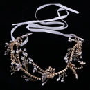 Elegant Pearls Rhinestone Bridal Bridesmaid Headband Wedding Party Jewelry
