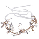 Elegant Pearls Rhinestone Bridal Bridesmaid Headband Wedding Party Jewelry