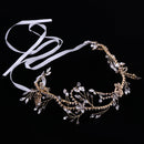 Elegant Pearls Rhinestone Bridal Bridesmaid Headband Wedding Party Jewelry