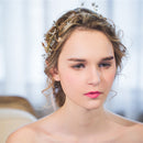 Elegant Pearls Rhinestone Bridal Bridesmaid Headband Wedding Party Jewelry