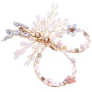 Elegant Pearls Rhinestone Side Hair Clip Wedding Bridal Party Hair Jewelry