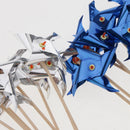 Pack of 50pcs ColorfuL Foil Windmill Fruit Tropical Party Table Decor