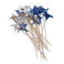 Pack of 50pcs ColorfuL Foil Windmill Fruit Tropical Party Table Decor