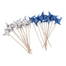 Pack of 50pcs ColorfuL Foil Windmill Fruit Tropical Party Table Decor