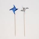 Pack of 50pcs ColorfuL Foil Windmill Fruit Tropical Party Table Decor