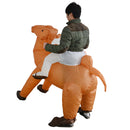 Inflatable Camel Rider Costume Outfit Adult Cosplay Party Fancy Dress Up