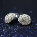 Elegant Crystal Rhinestone Ear Studs Earring Wedding Pageant Party Jewelry