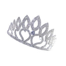 Shiny Crystal Rhinestone Crown Princess Queen Tiara Wedding Bridal Jewelry