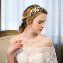 Elegant Lady Women Flower Crystal Headband for Wedding Party Costume Jewelry