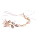 Elegant Lady Women Flower Crystal Headband for Wedding Party Costume Jewelry