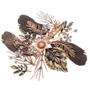 Wedding Party Women Girls Flower Crystal Hair Clip Hair Accessories