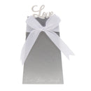 Small Candy Box Bulk with Ribbon Pink Strips Box Party Favors pack of 12