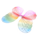 Girls Fairy Butterfly Wing Rainbow Children Birthday Party Fancy Dress Up
