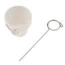 Mini Silver Metal Candy Bucket Place Card Holder Mini Picture Photo Clip