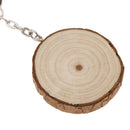 Rustic Wood Keychian Ring Key Chain Wedding Party Gift Favor