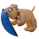 Funny Dog Bite Ass Inflatable Adult Costume Halloween Birthday Fancy Dress 1.1m