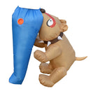 Funny Dog Bite Ass Inflatable Adult Costume Halloween Birthday Fancy Dress 1.1m