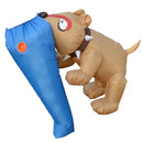 Funny Dog Bite Ass Inflatable Adult Costume Halloween Birthday Fancy Dress 1.1m