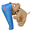Funny Dog Bite Ass Inflatable Adult Costume Halloween Birthday Fancy Dress 1.1m