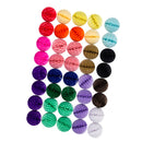 Pack of 40/Set Colorful Tissue Paper Lantern Honeycomb Ball Pom Party Decorations