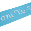 Mommy to Be Footprints Sash Baby Shower Party Favors Future Mom Accessory
