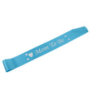 Mommy to Be Footprints Sash Baby Shower Party Favors Future Mom Accessory