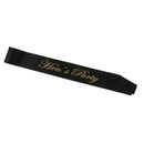 Hen's Party Stain Sash Hen Night Bachelorette Bridal Shower Party Supply