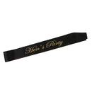 Hen's Party Stain Sash Hen Night Bachelorette Bridal Shower Party Supply