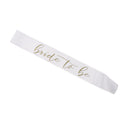 Bride To Be Sash Bachelorette Party Bridal Shower Sash Wedding Decorations